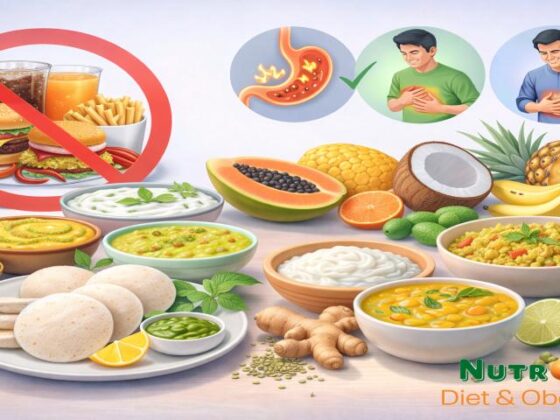 Best Indian Diet for Acidity and Gas Problems
